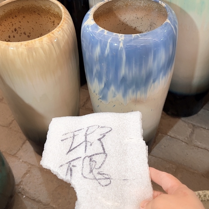 梅***窝景德镇精品花盆栽适合盆栽适