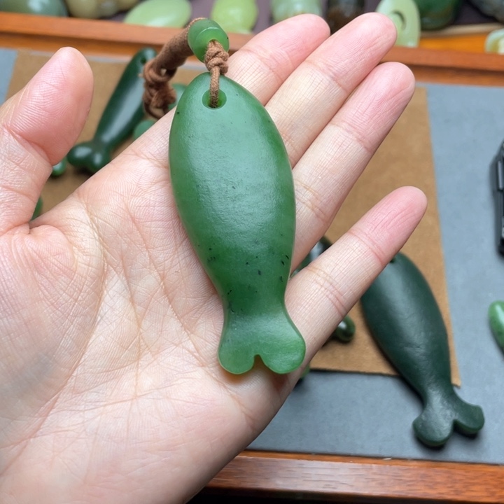 【闪购商品】颈饰未镶嵌和田玉萍****꧁