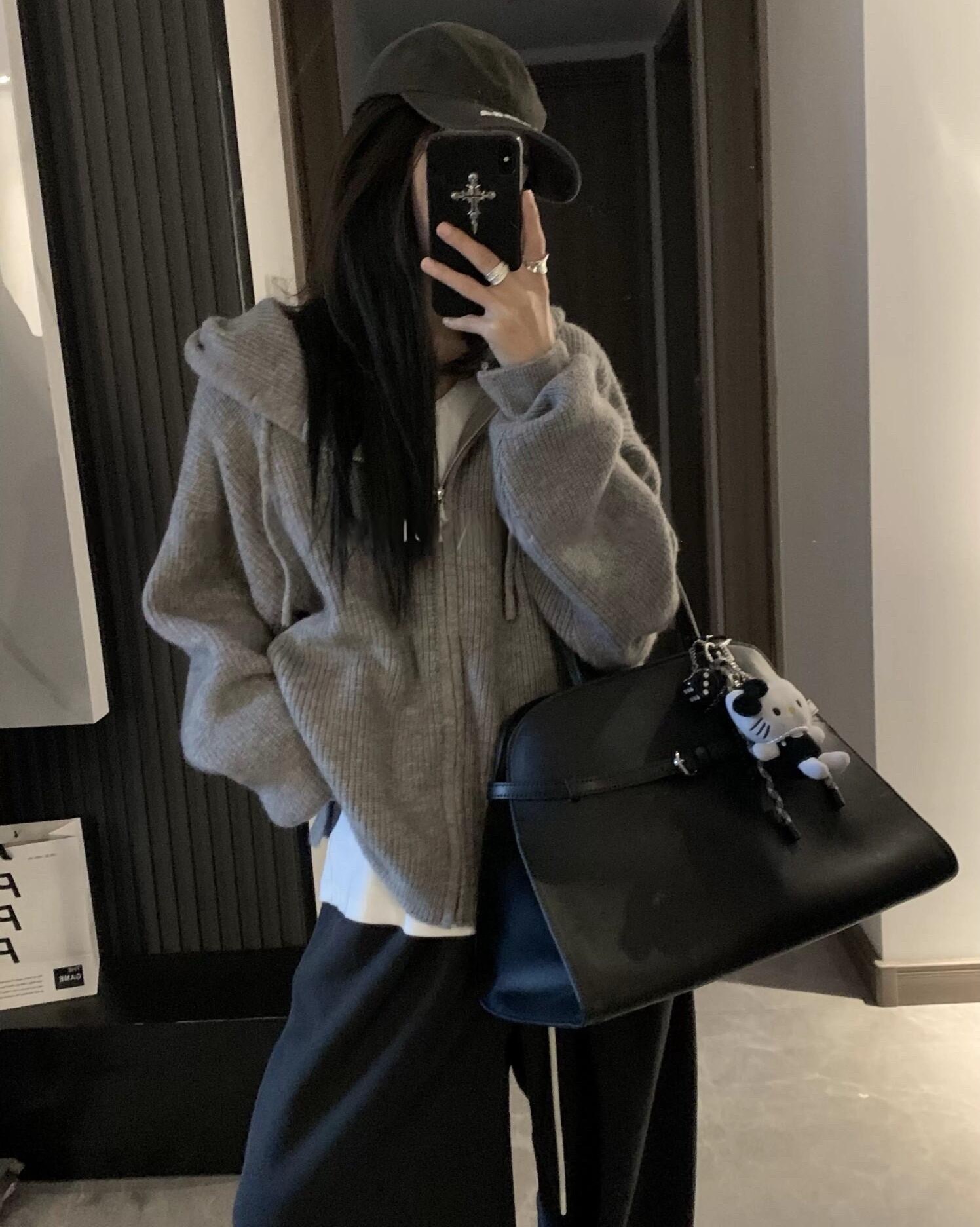 F101-150❤欧尼Seoul韩国定制高级感女装春秋新款上