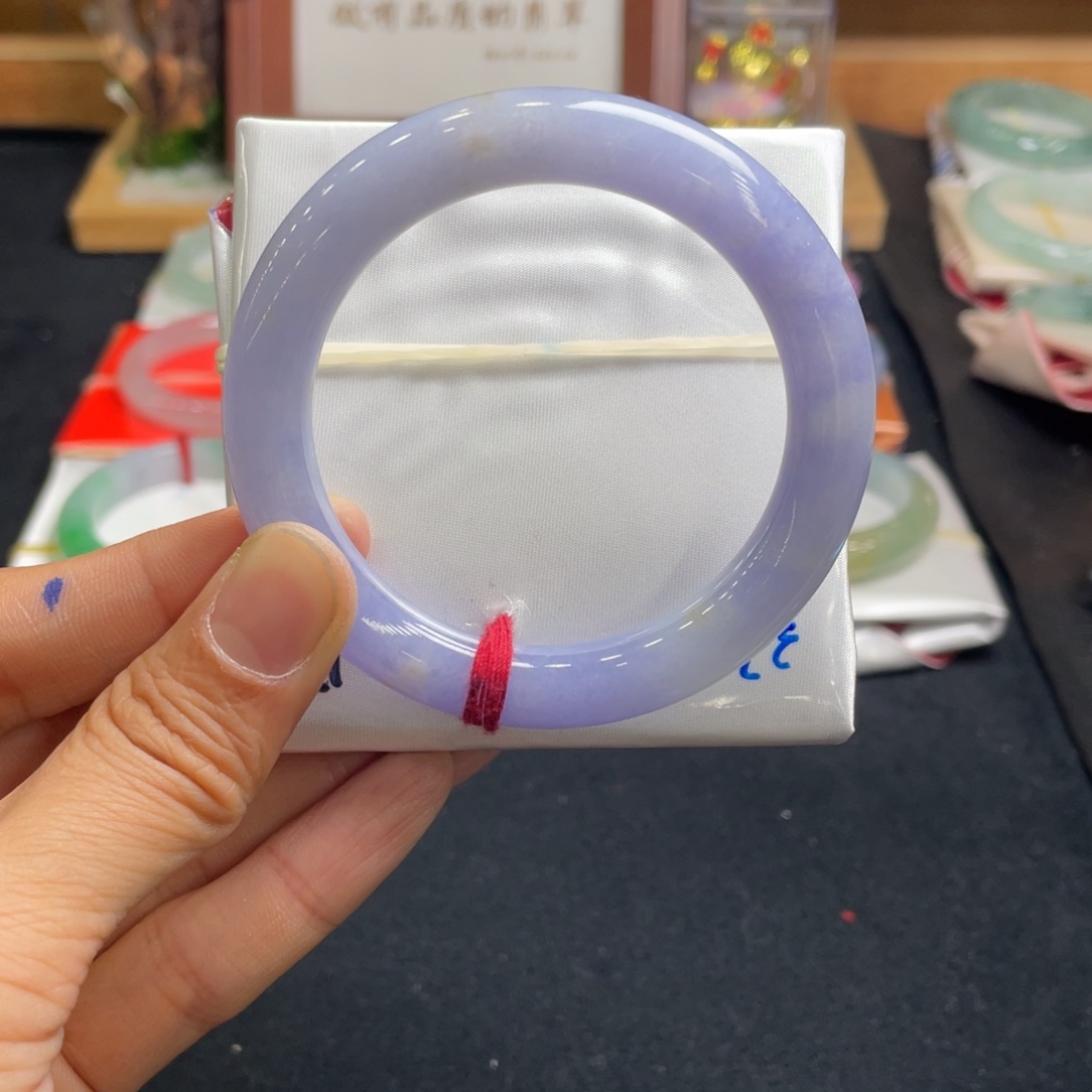 翡翠手镯未镶嵌53.1天然翡翠A货