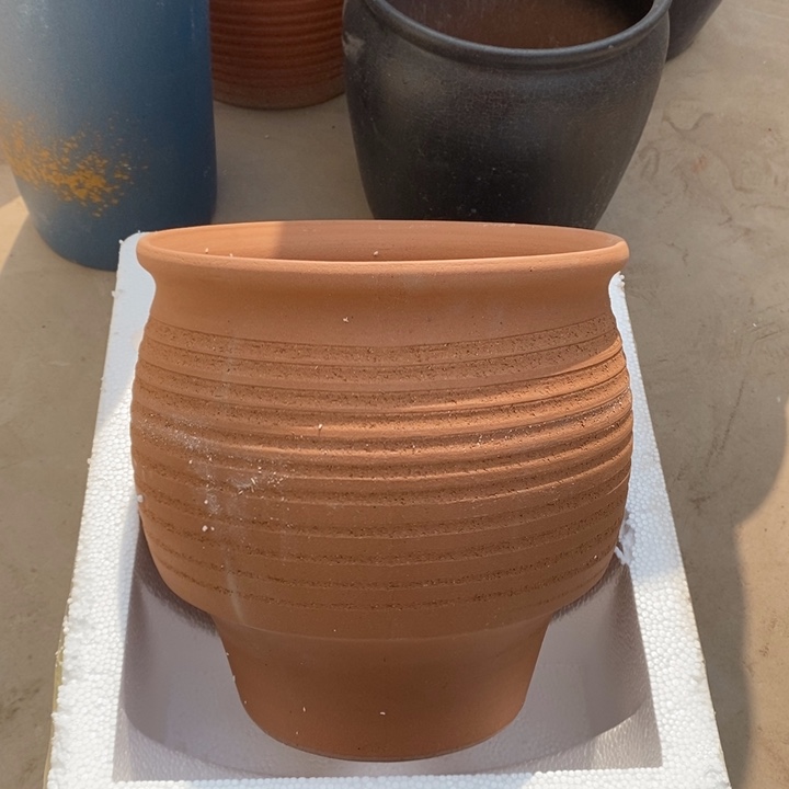 紫砂花盆0226瑕——2瑕