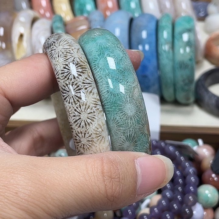 硅化玉未镶嵌手镯11