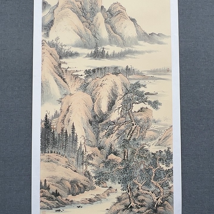 国画书画作品多次