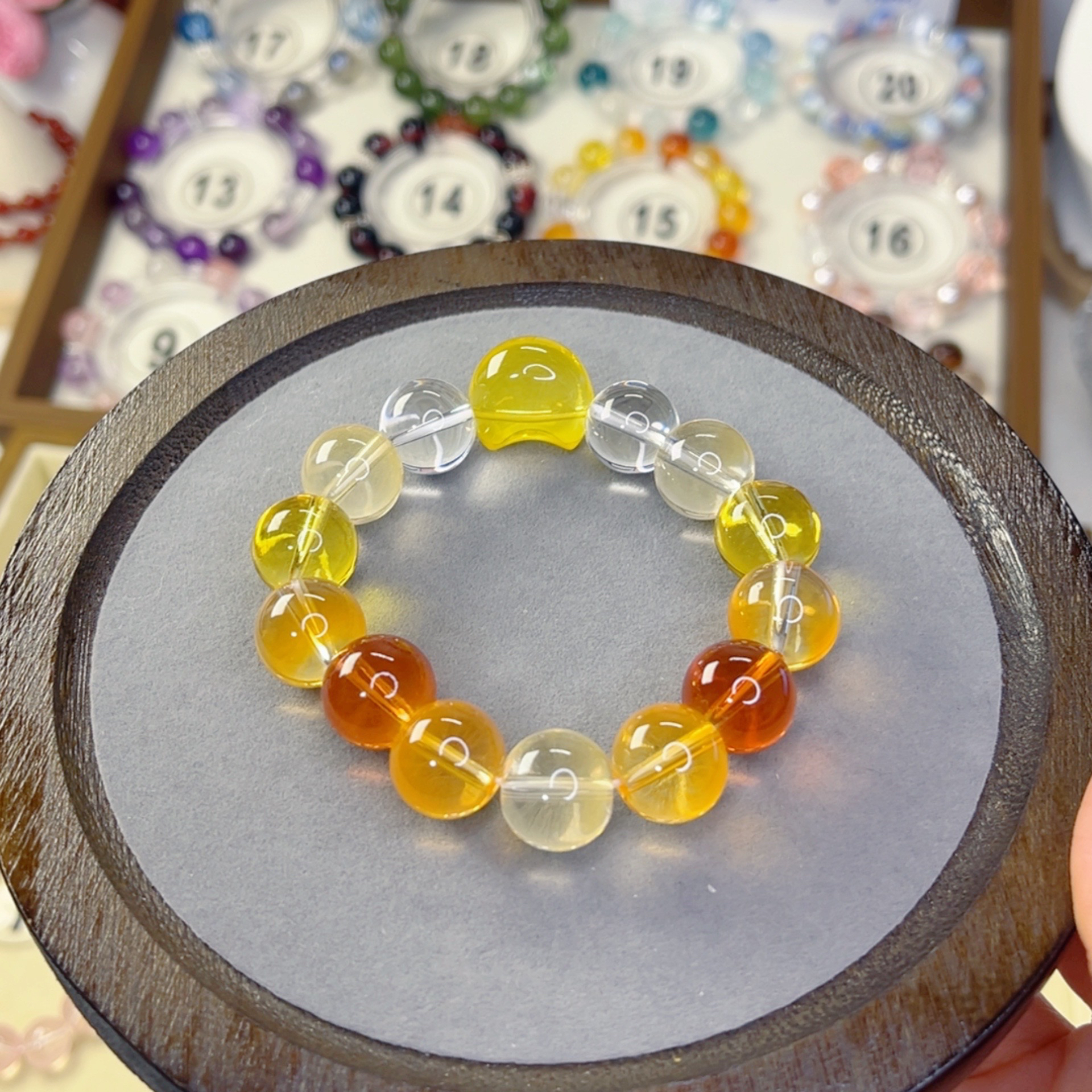 合金琉璃手链 合金琉璃手链【闪闪星饰】DIY琉璃手串手作 默认微瑕