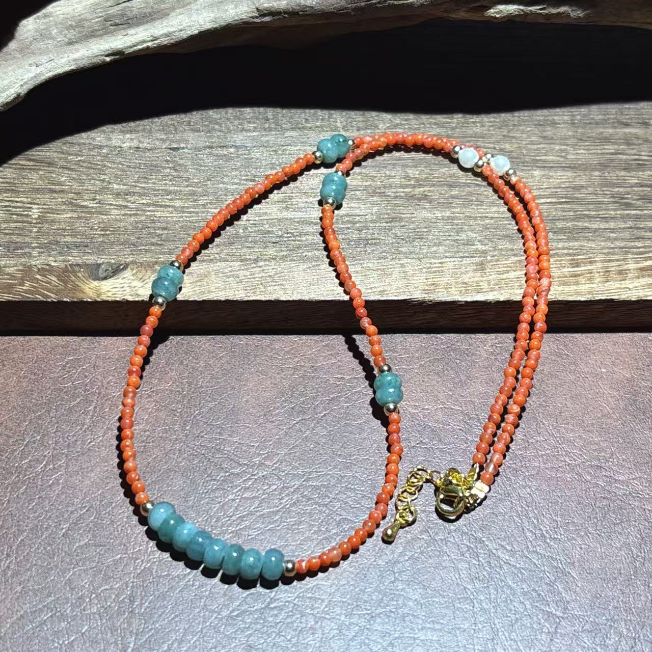 【与帅珠宝】翡翠DIY项链D012218——多样性发其一