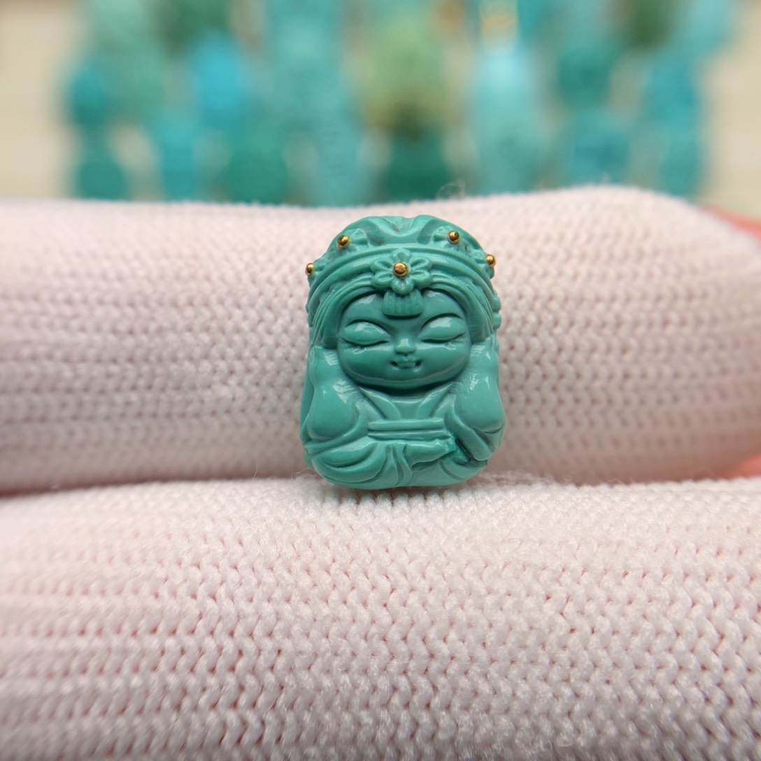 绿松石配饰未镶嵌