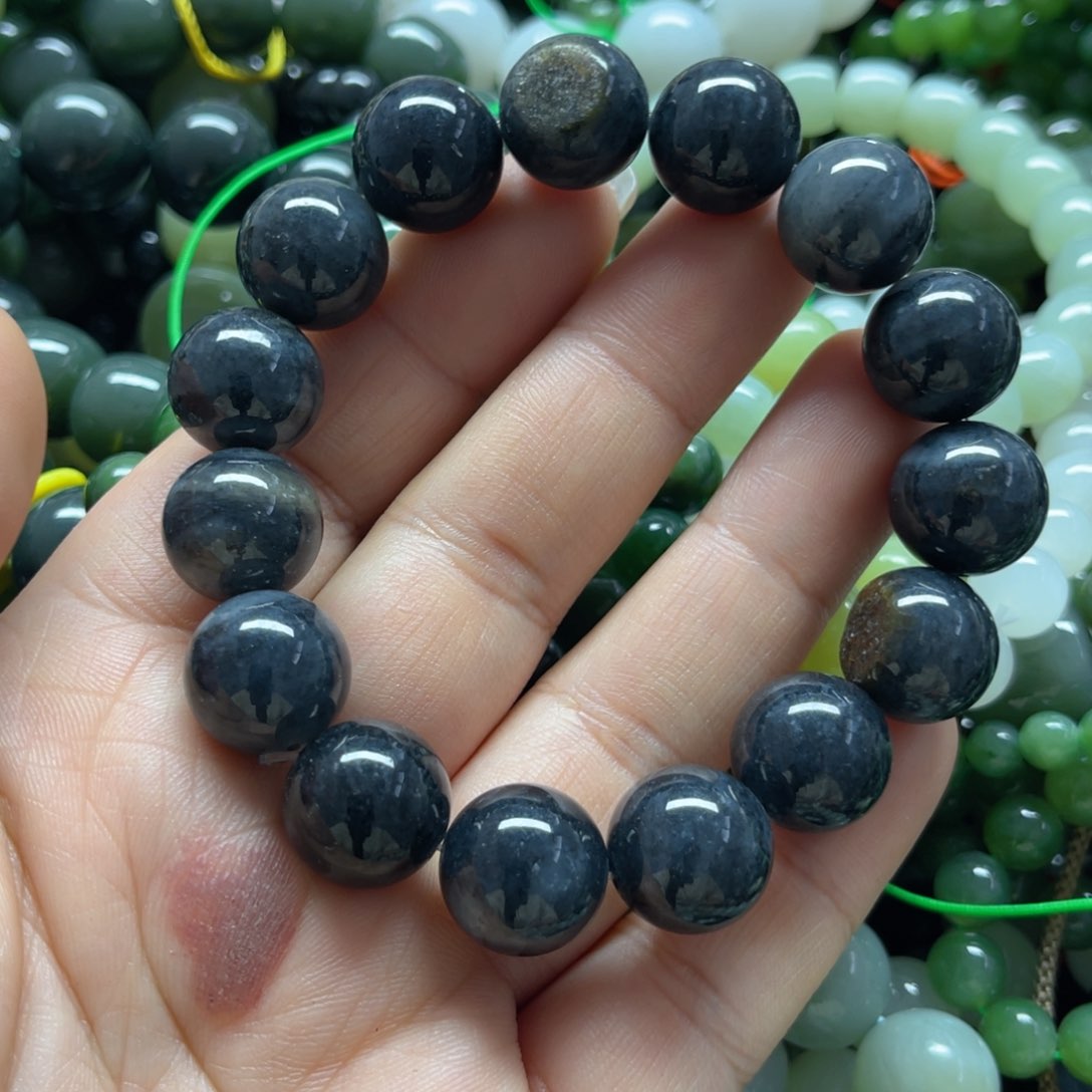 和田玉手链未镶嵌