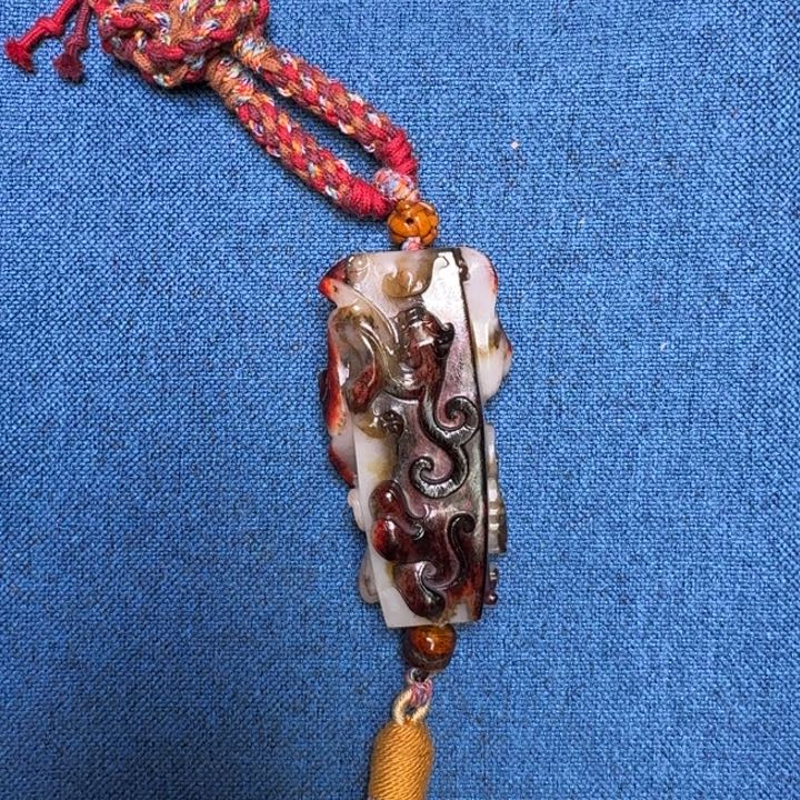 和田玉（糖玉）挂件未镶嵌
