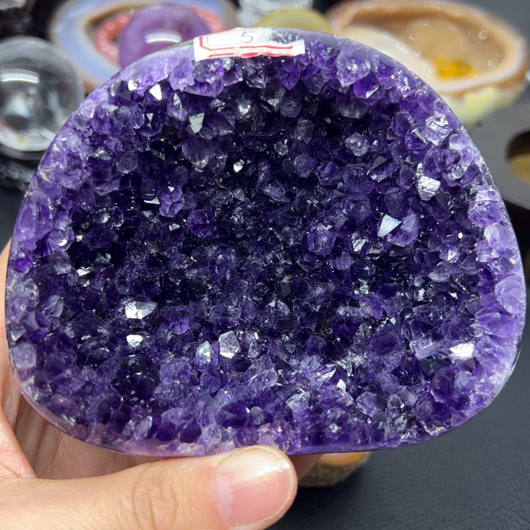 紫晶摆件未镶嵌摆件