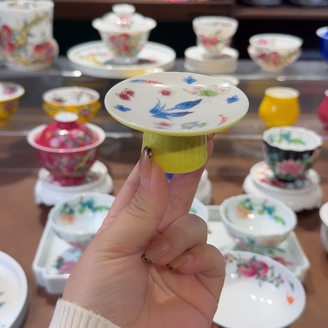 珐琅彩主人杯茶具系列