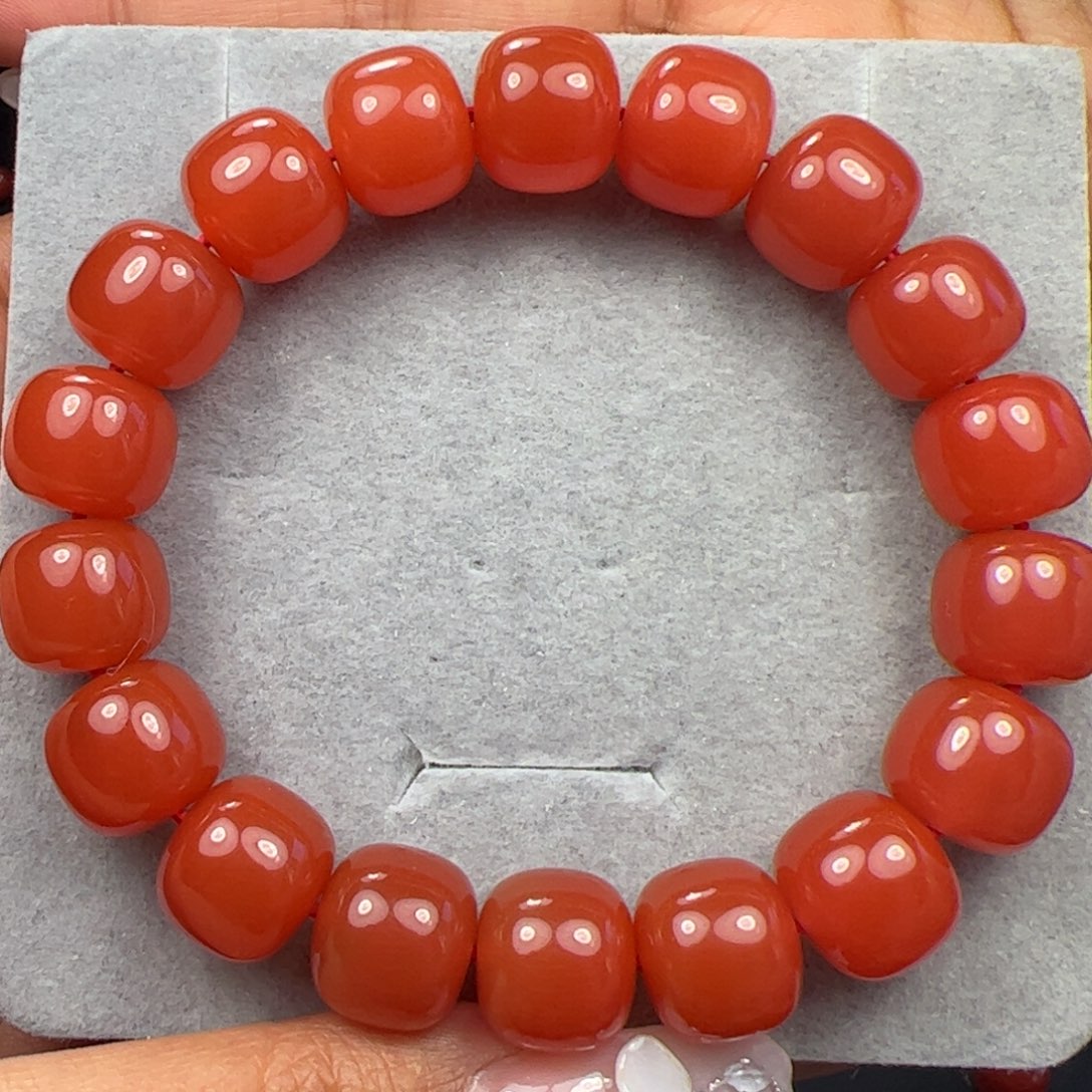 未镶嵌手串南红玛瑙1*4