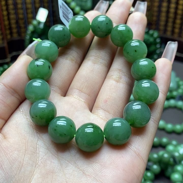 和田玉手串未镶嵌