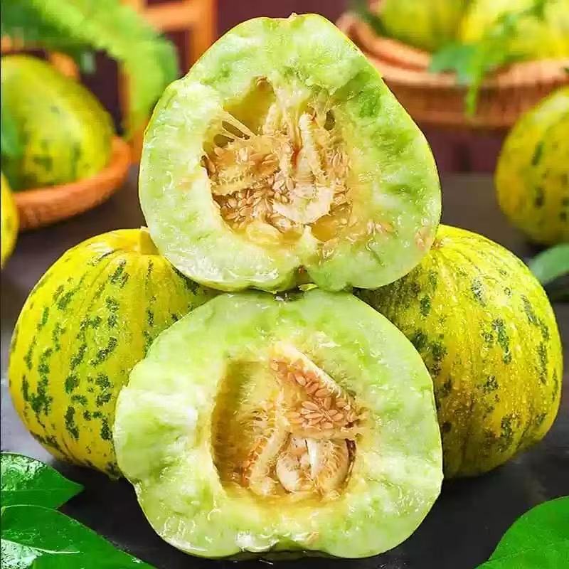 【鲜果优选】花美人甜瓜八里香清甜脆爽甜瓜新鲜应季水果邮政快递
