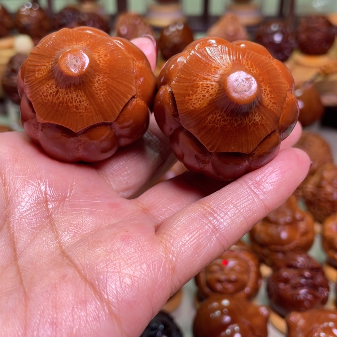 核桃手串/手链威*南瓜一对