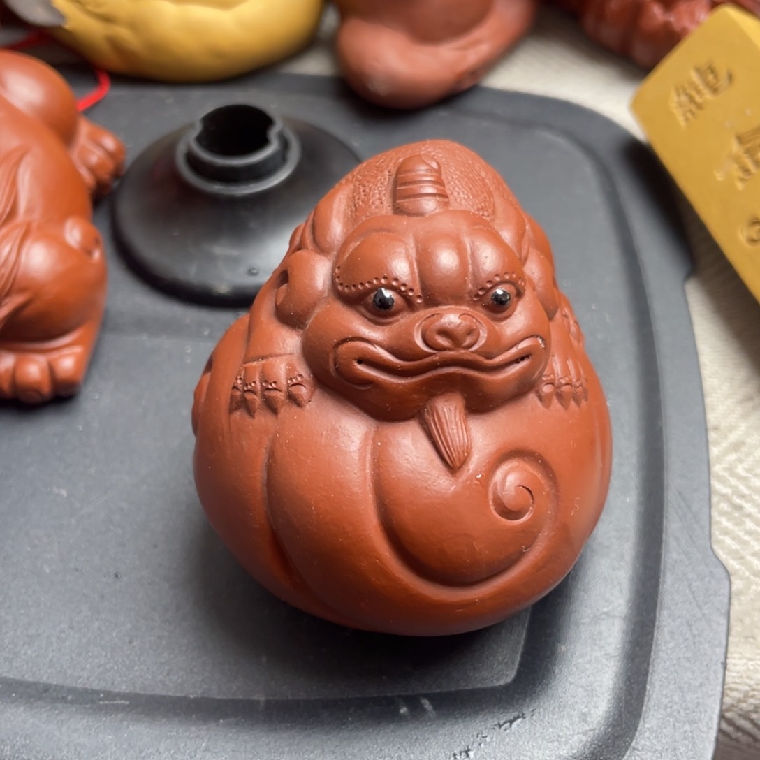 紫砂茶宠紫砂瑕疵