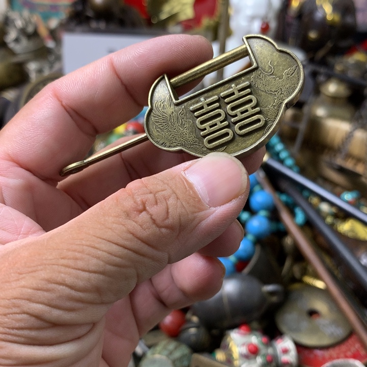 袁***一物一拍元宝锁子