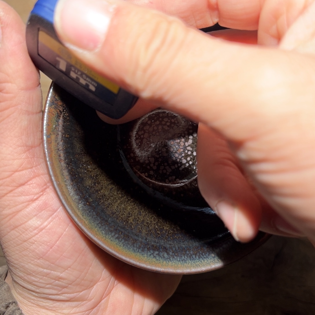 茶盏明***睛古法龙窑柴烧485
