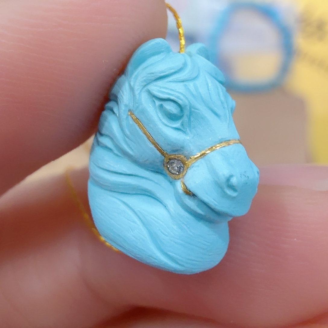 绿松石未镶嵌珠宝奇石