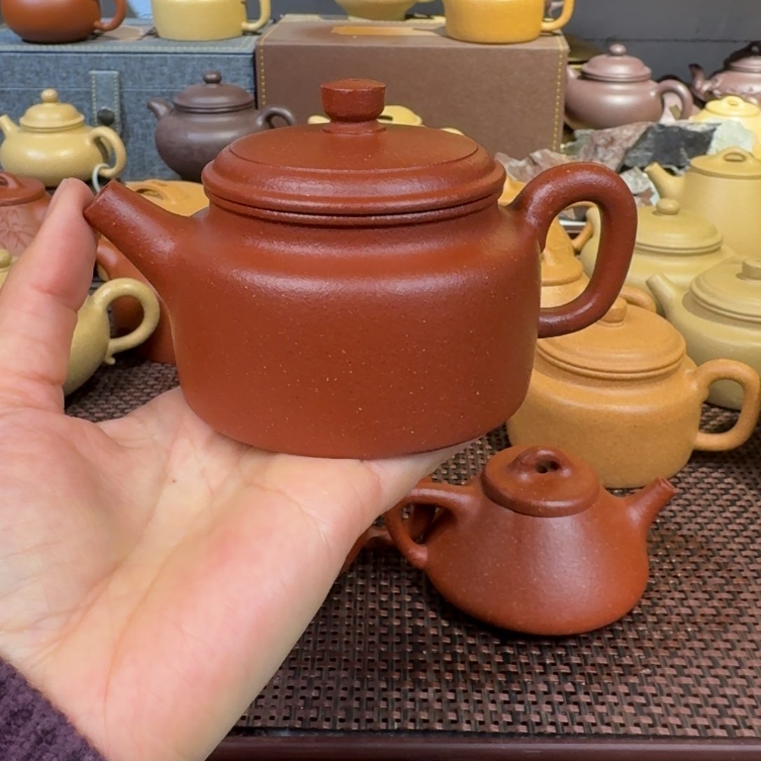 段泥茶壶降坡200毫升左右