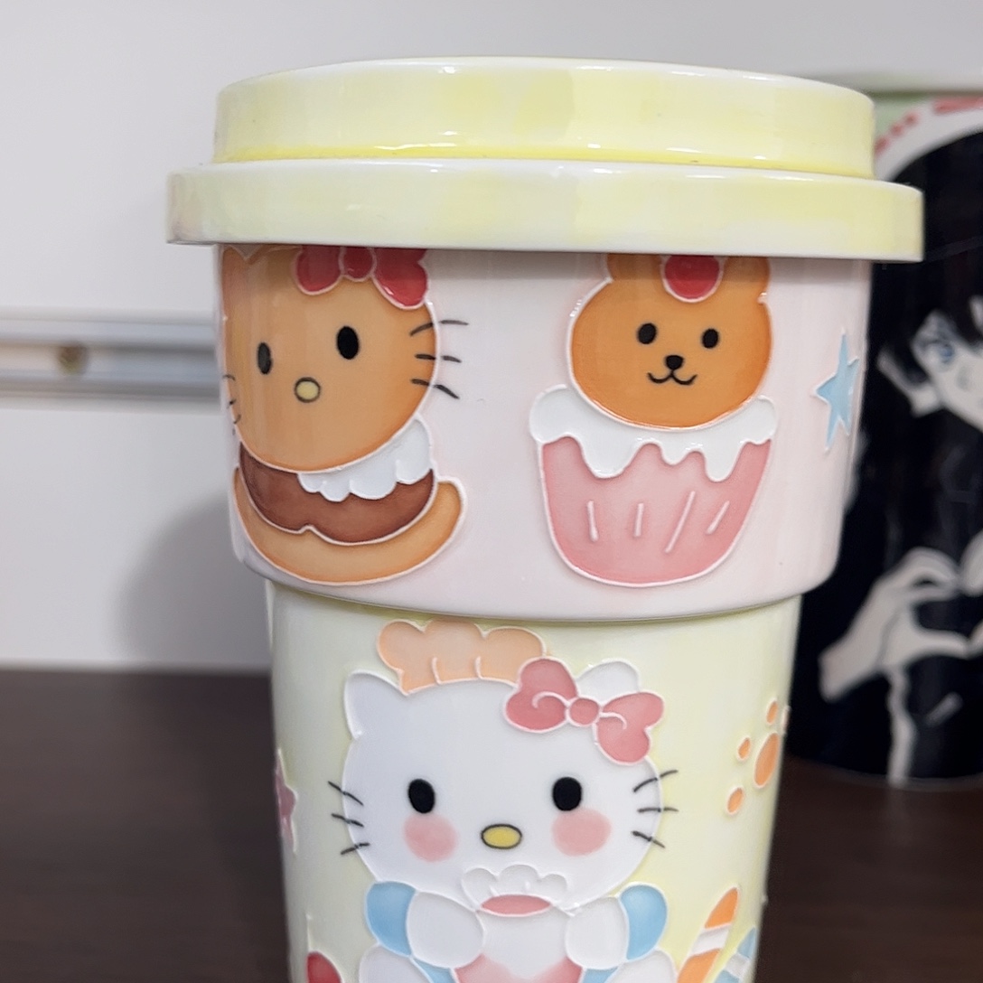 陶摆件景德镇手工手绘西西创意陶瓷设计师款