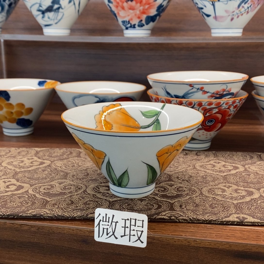 釉下彩手工绘制手工绘制