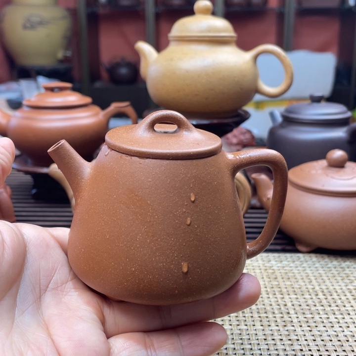 茶壶紫砂降坡泥手工制作