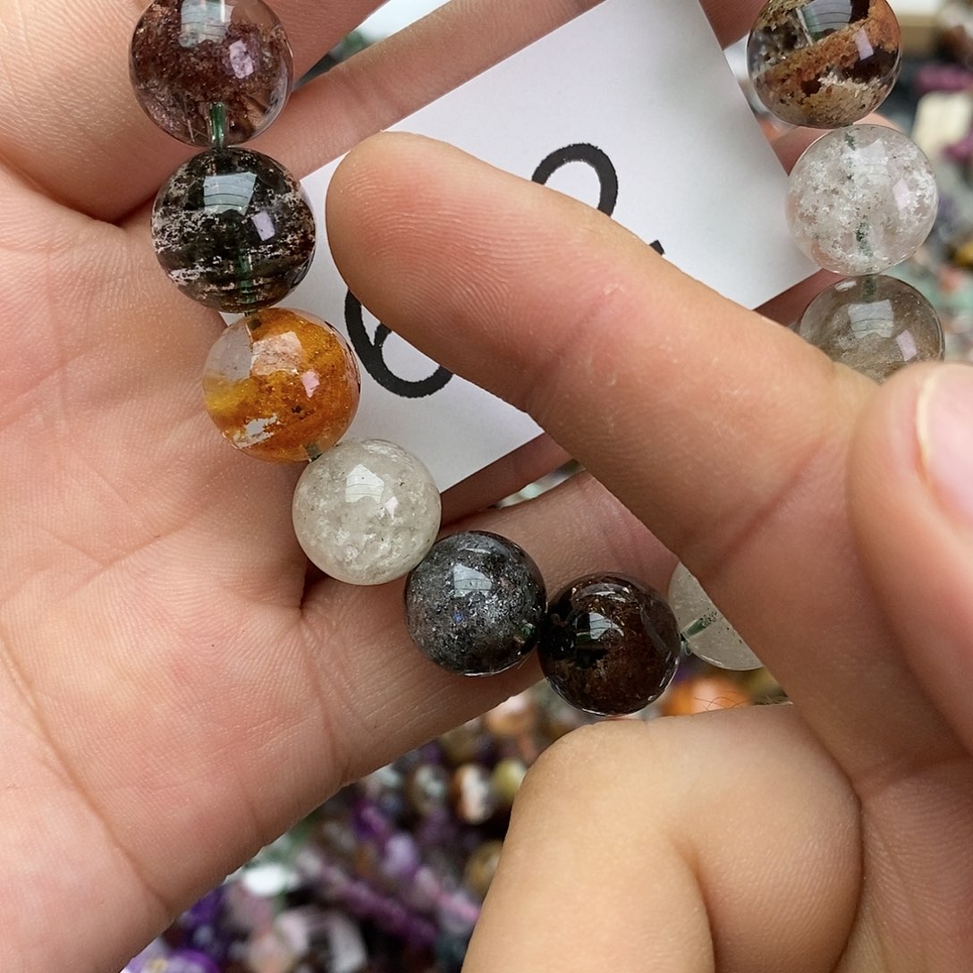 水晶未镶嵌手链手链