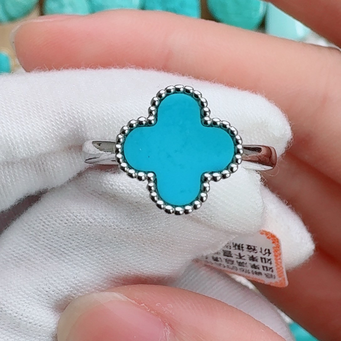 银S925镶嵌绿松石珠宝奇石