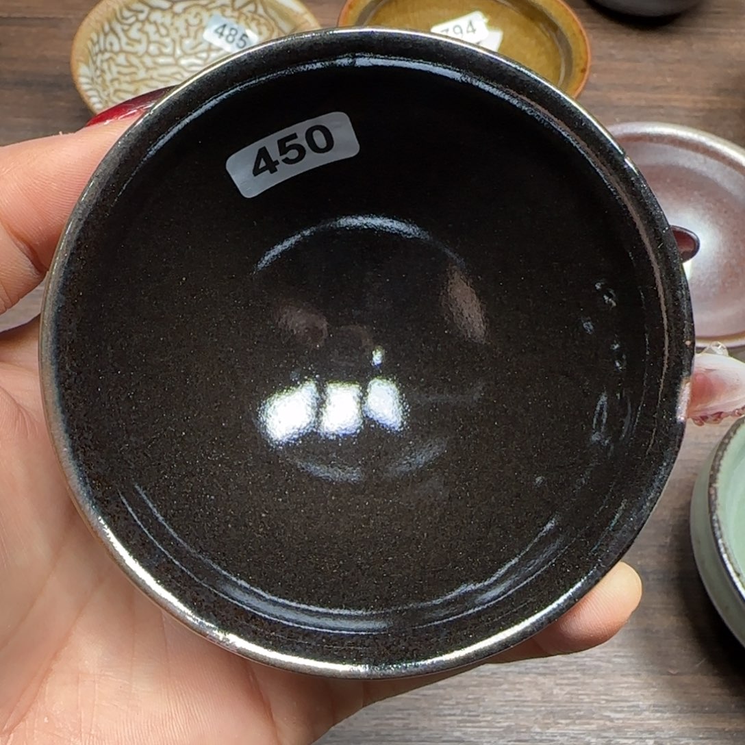 茶盏龙窑柴烧原矿原釉450