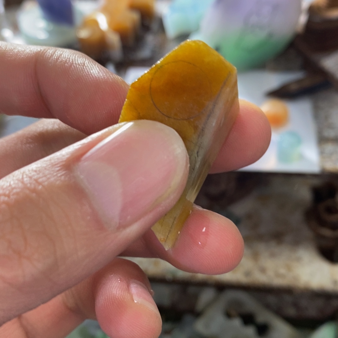 一***）定制翡翠未镶嵌定制