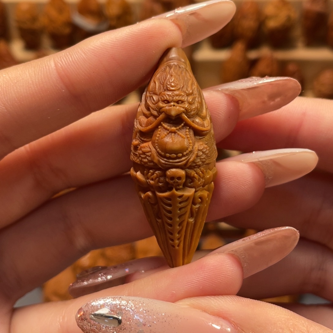 橄榄核手串/手链大鹏金刚杵无相。瑶