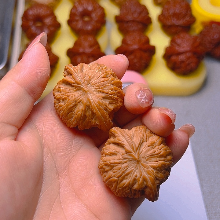 把件桃核石*石磨盘