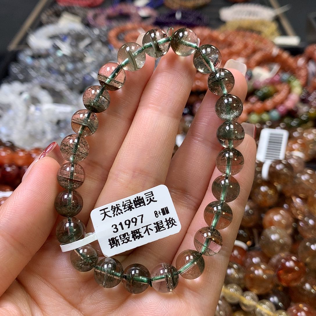 水晶手链未镶嵌，