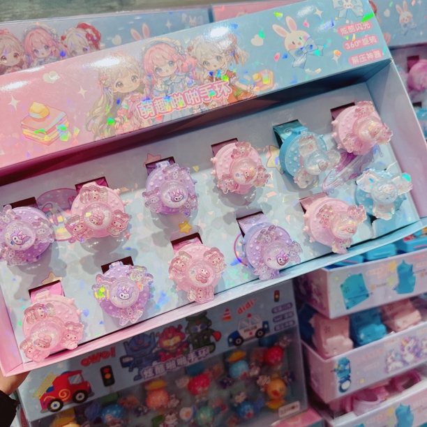 A351-sun三丽鸥亮灯啪啪圈手表（随机发）【满15包邮发货】