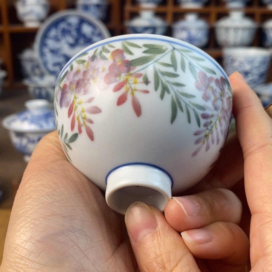 瓷片景德镇陶瓷手绘茶器896