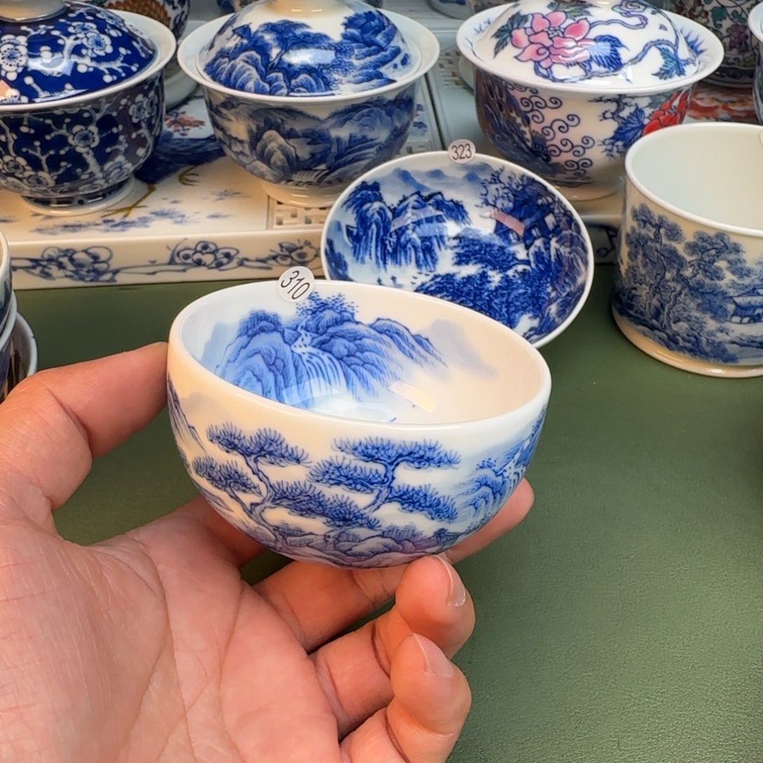 陶纯手工纯手绘茶具310