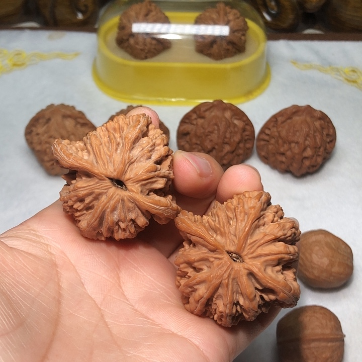 生***活文玩核桃45尺麦虎