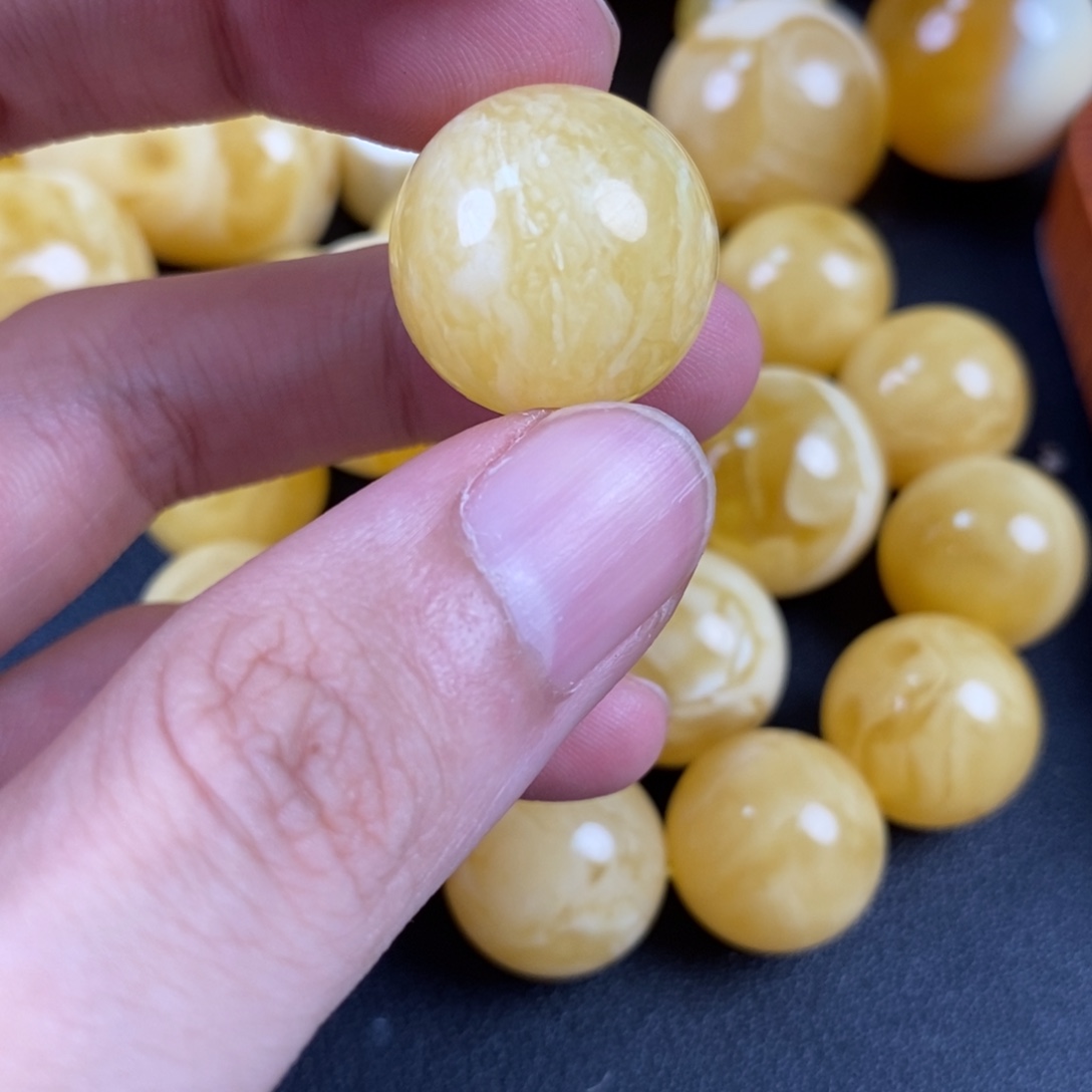 琥珀未镶嵌珠宝奇石虎皮43