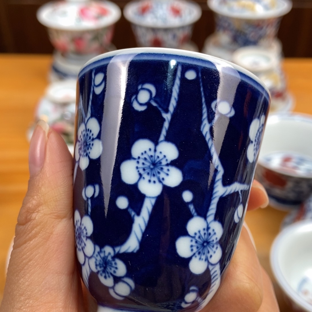 手绘现代茶具非古董