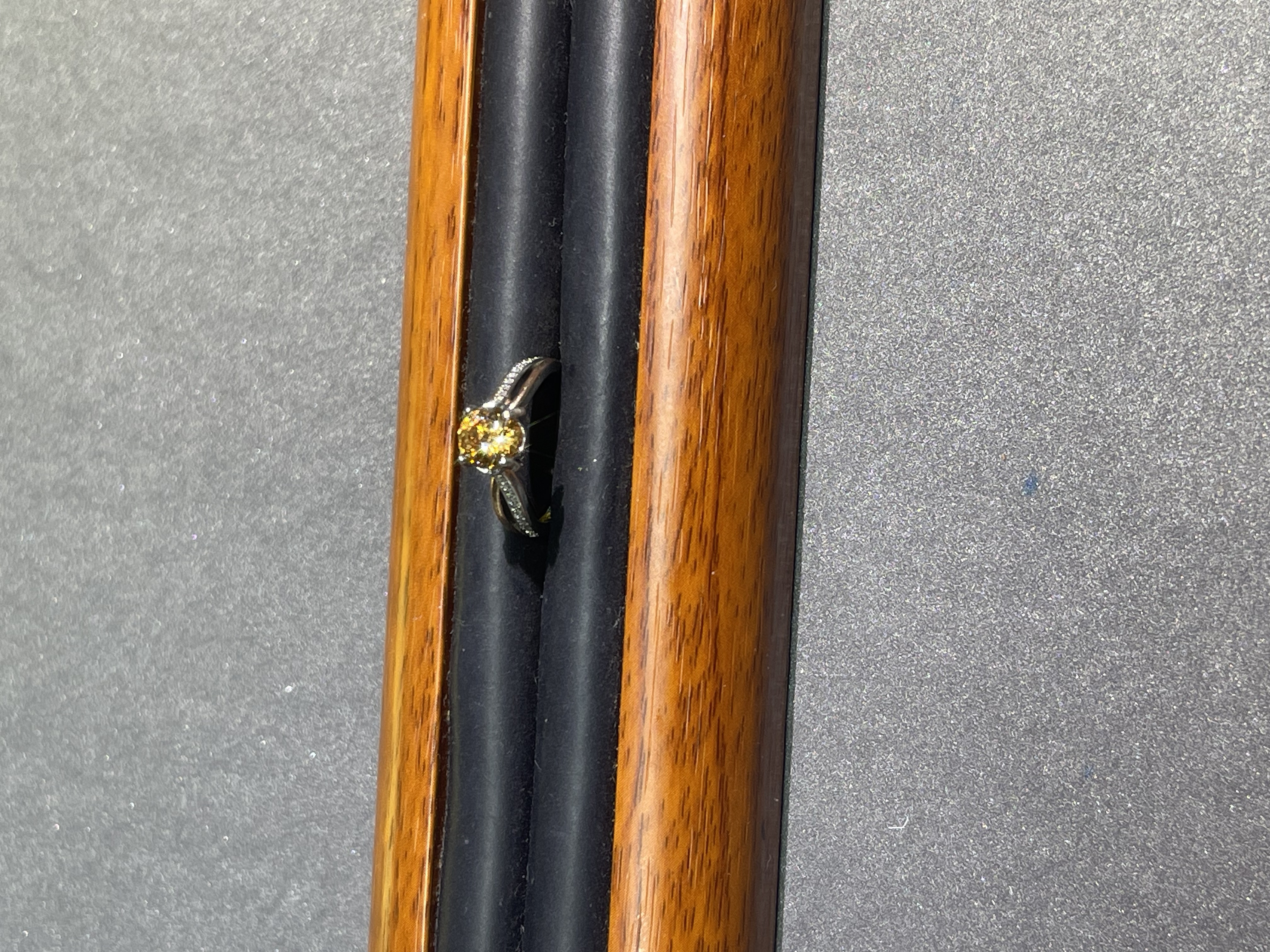 a5272双色香槟扭臂戒指多样发