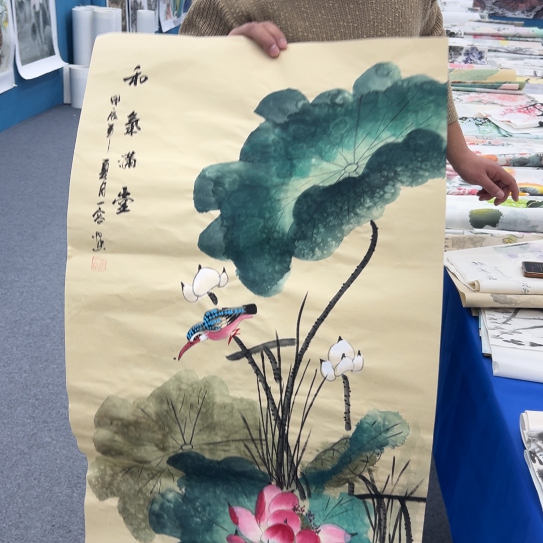 国画国画纯手绘作品