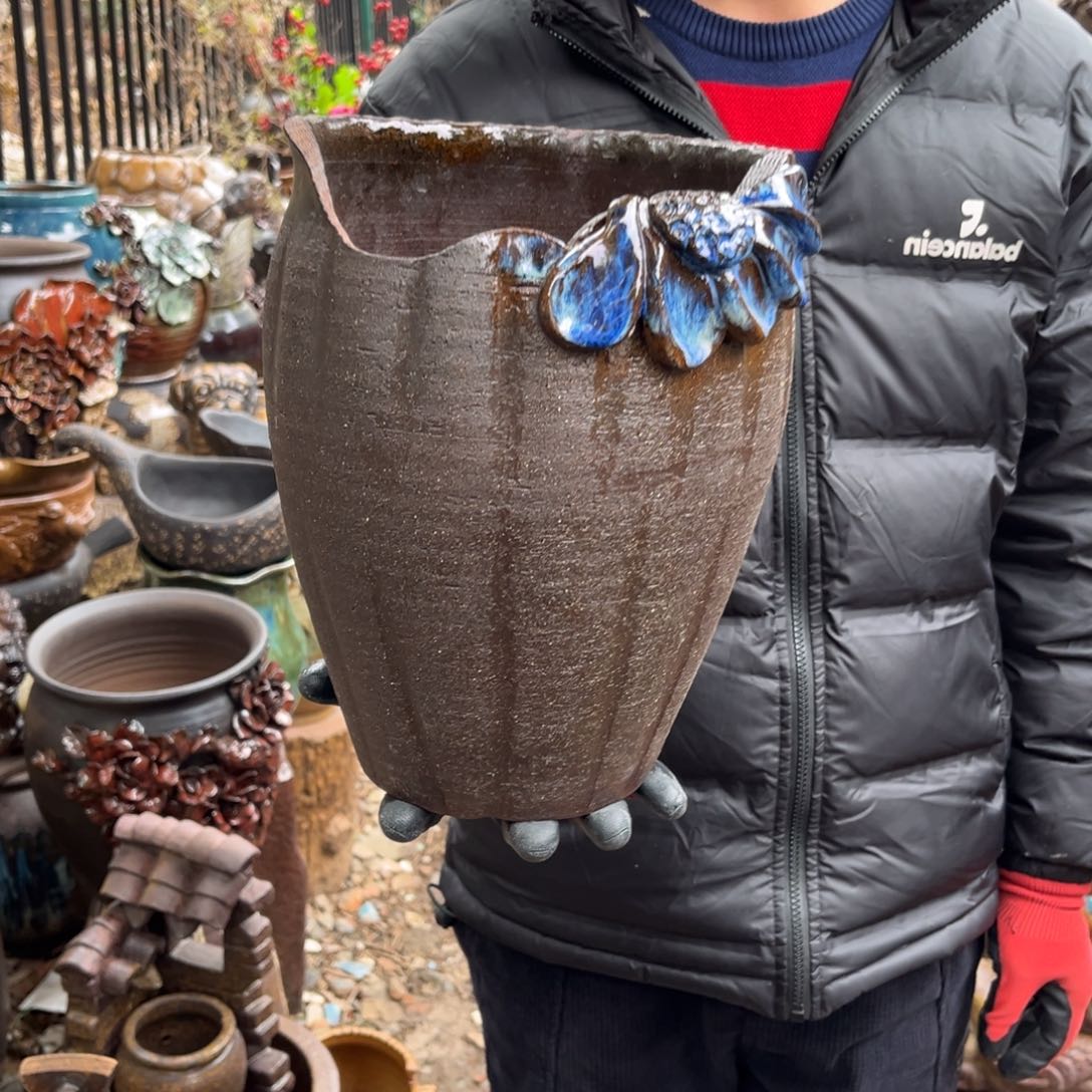 红陶高27口20有孔