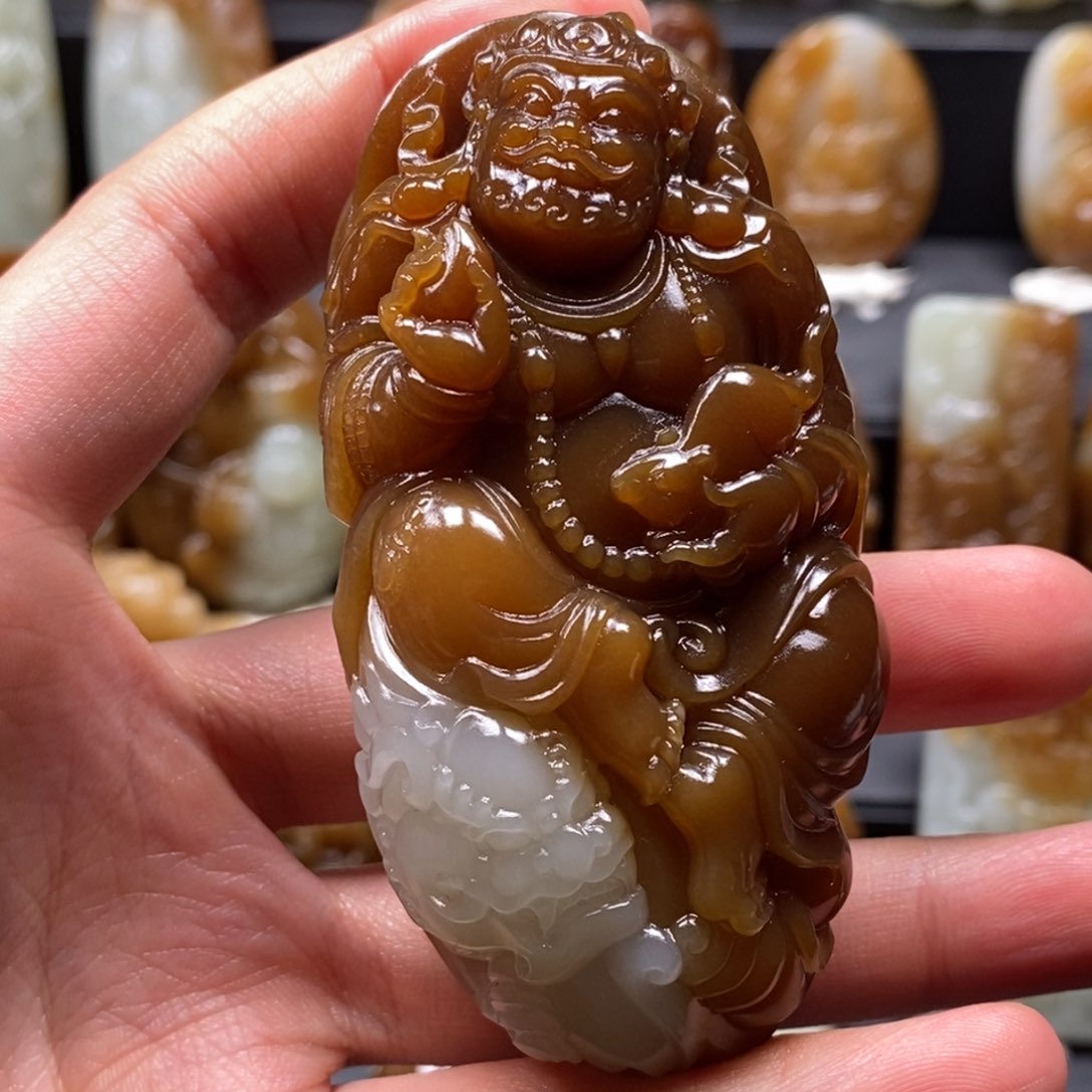 和田玉挂件未镶嵌