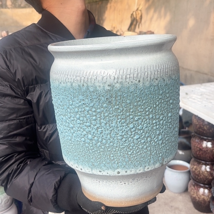 红陶泡泡口径25高度 31