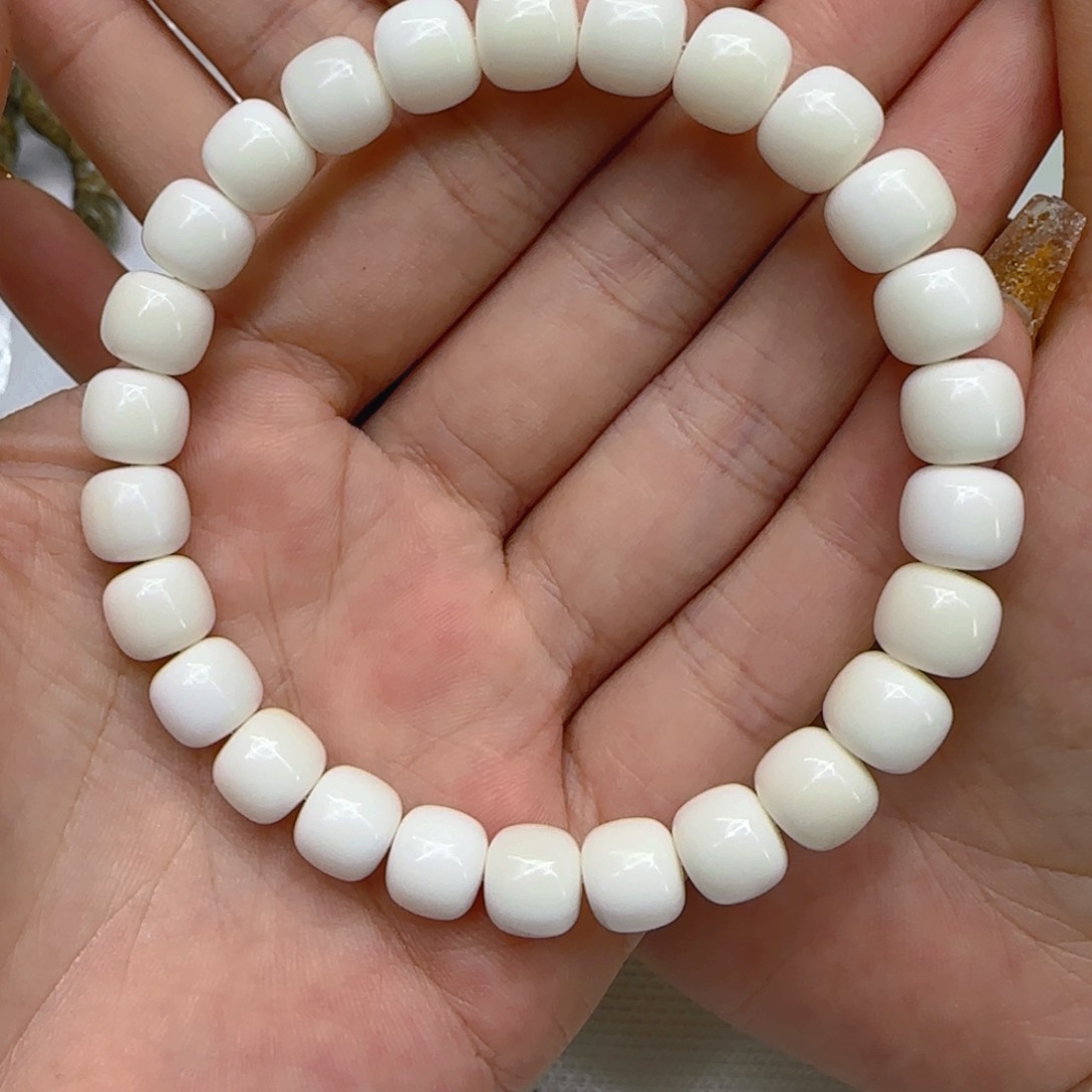 星月菩提手串23骑士白菩提98桶单圈