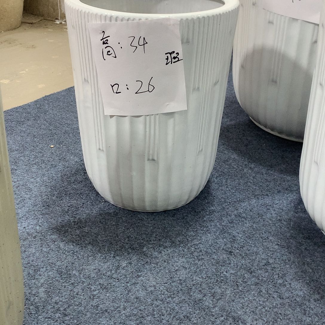 高温陶瓷花盆微瑕