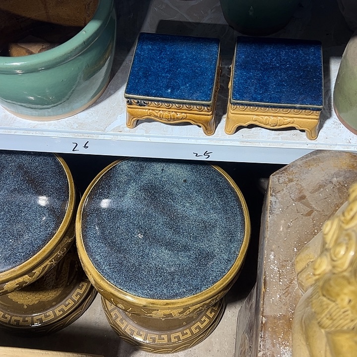 青***霍陶瓷材料，品相完好