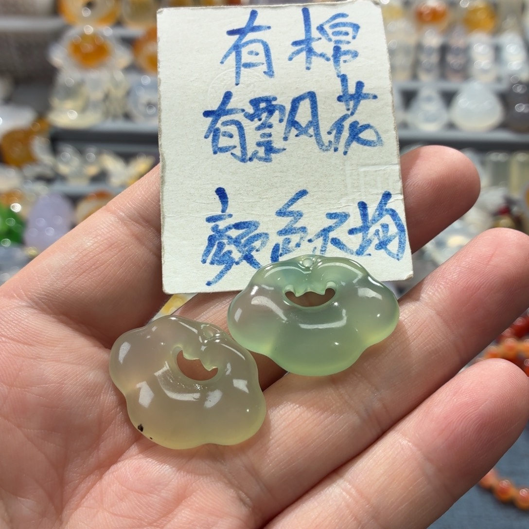 玛瑙/玉髓未镶嵌吊坠(不含链)