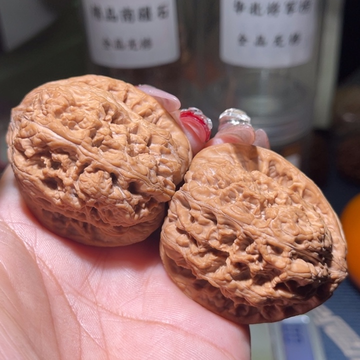 桃核把件超****           42