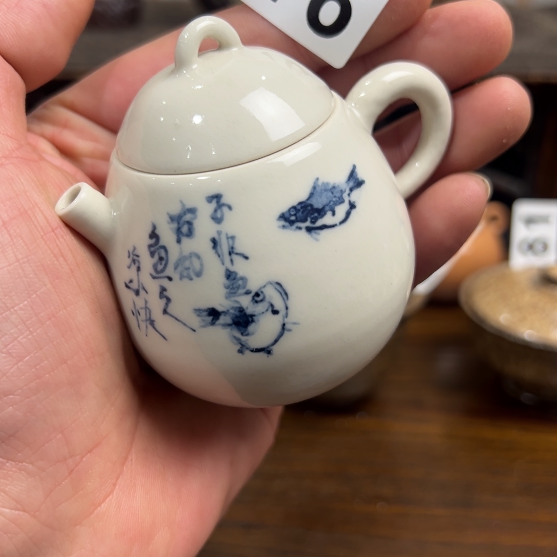016手工青花小壶90容量